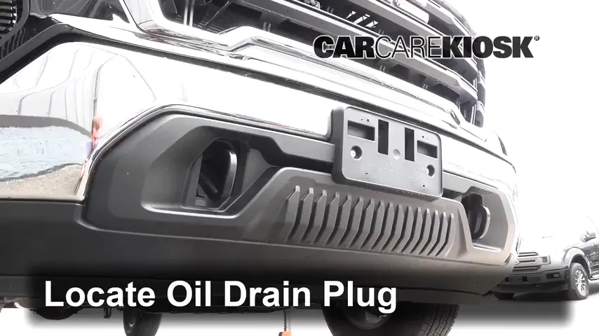 2019 GMC Sierra 1500 5.3L V8 Crew Cab Pickup Aceite Cambiar aceite y filtro de aceite